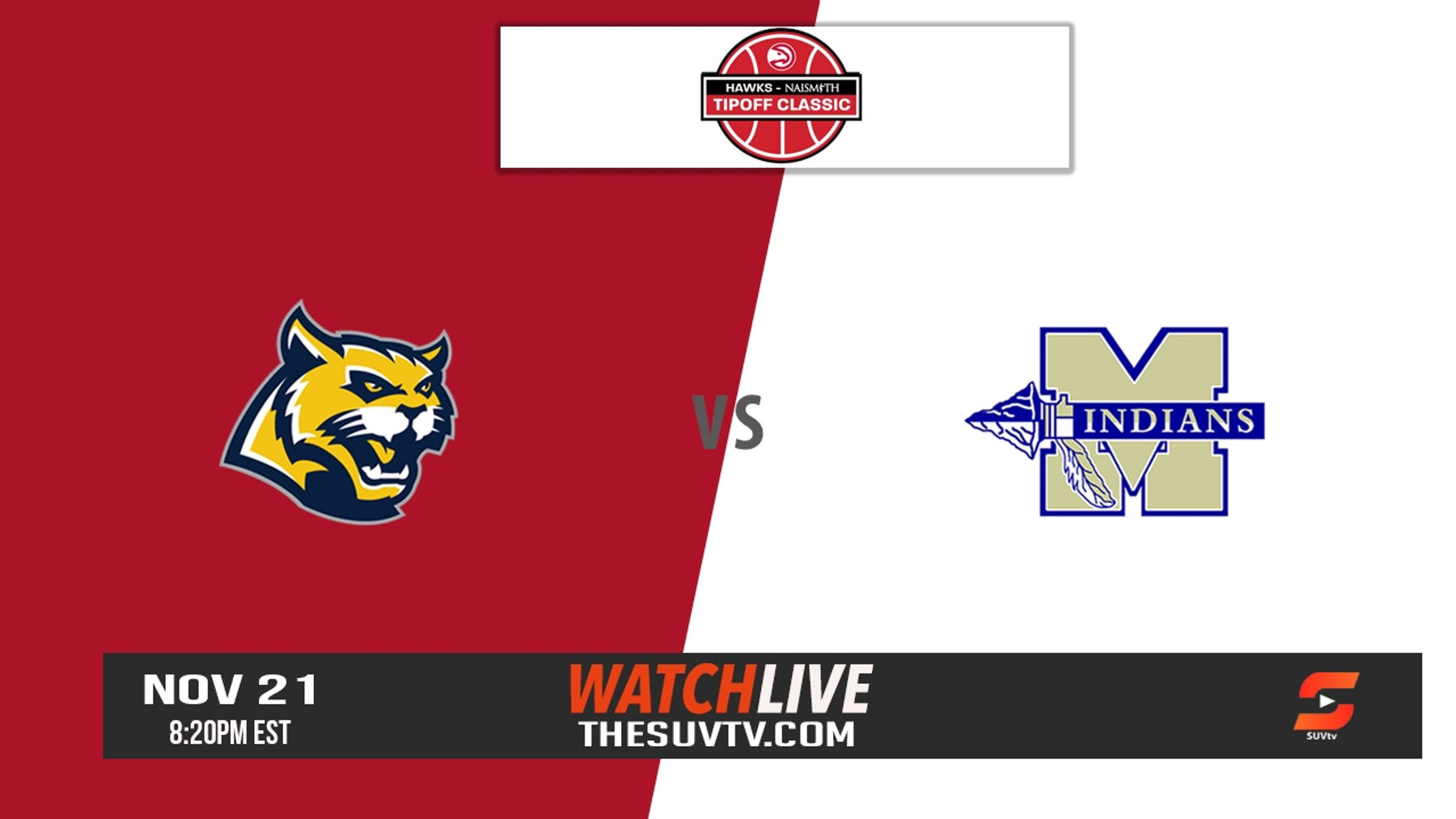 8:20PM – Wheeler vs McEachern (BOYS)